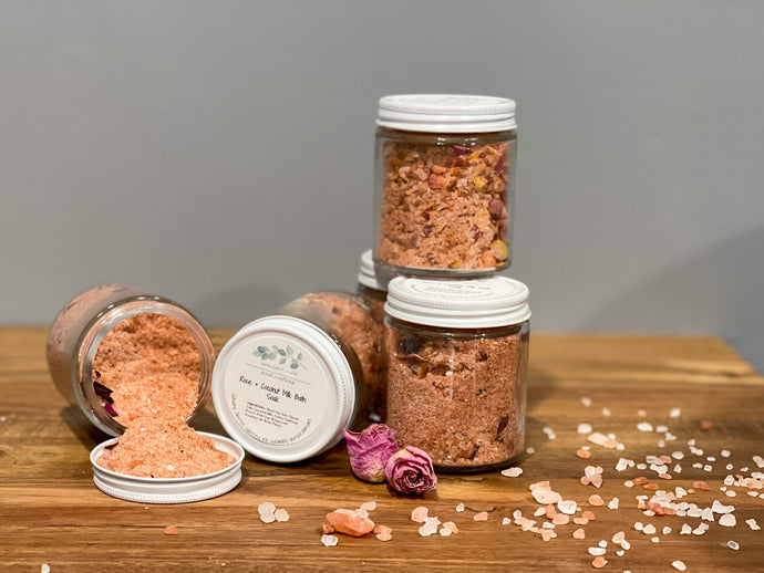 Rose + Coconut Milk Bath Soak